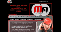 Desktop Screenshot of marqamusic.com